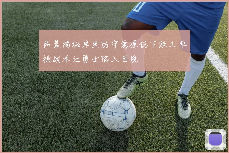 弗莱揭秘库里防守意愿低下欧文单挑战术让勇士陷入困境